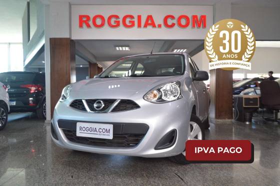 NISSAN MARCH 1.0 S 12V FLEX 4P MANUAL